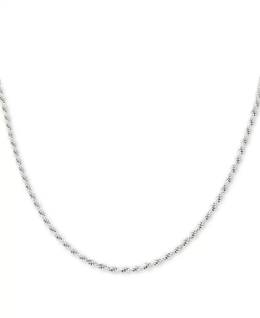 Giani Bernini Rope Link Bracelet in 18k Gold-Plated Sterling Silver, Created for Macy's 1