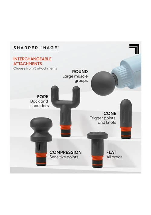 Sharper Image Image Power Boost Deep Tissue Percussion Massager 3