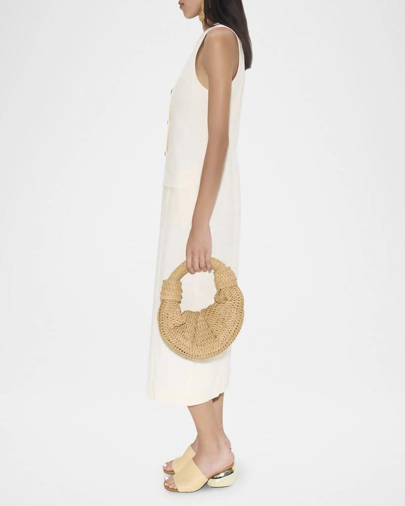 SIMONMILLER Zapata Linen-Blend Midi Dress 5
