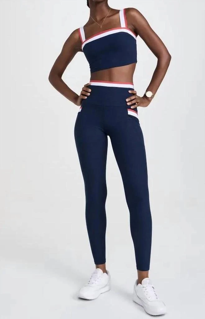 Beyond yoga Spacedye Sea You There Midi Leggings In Blue 4