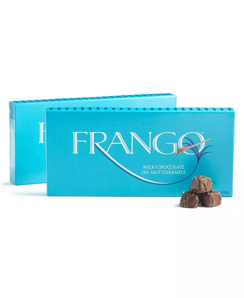 Frango Chocolates 2 Pack 1 LB Milk Sea Salt Caramel Box of Chocolates, Created for Macy's 1