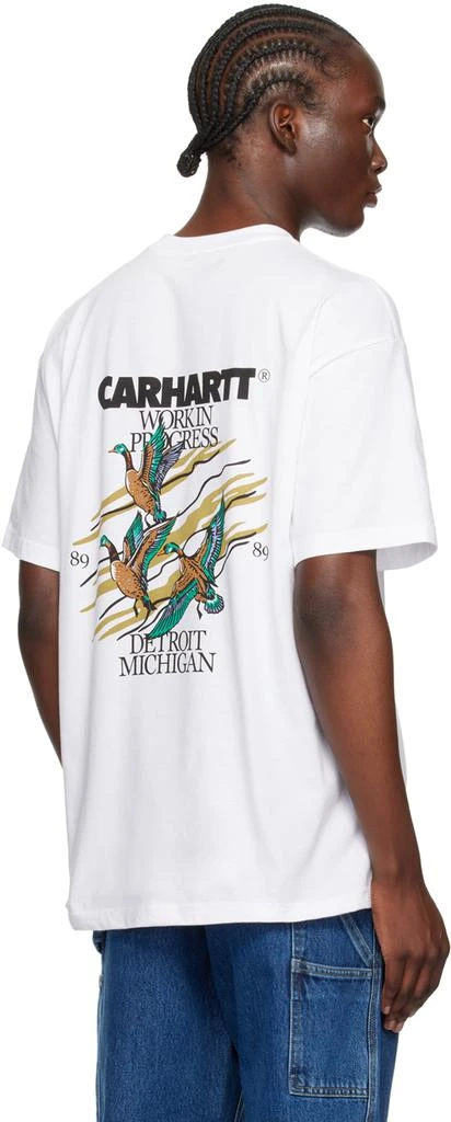 Carhartt WIP White Ducks T-Shirt 3