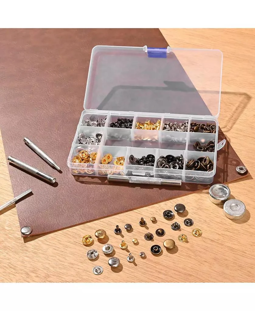 Mecale Leather Working Tools Kit, 61-Piece Leather Craft Set w/ Canvas Storage Bag, Punching, Sewing, Stamping
Sanding 2