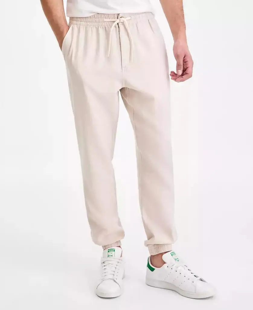 Sun + Stone Men's Linen Blend Joggers, Exclusively at Macy's