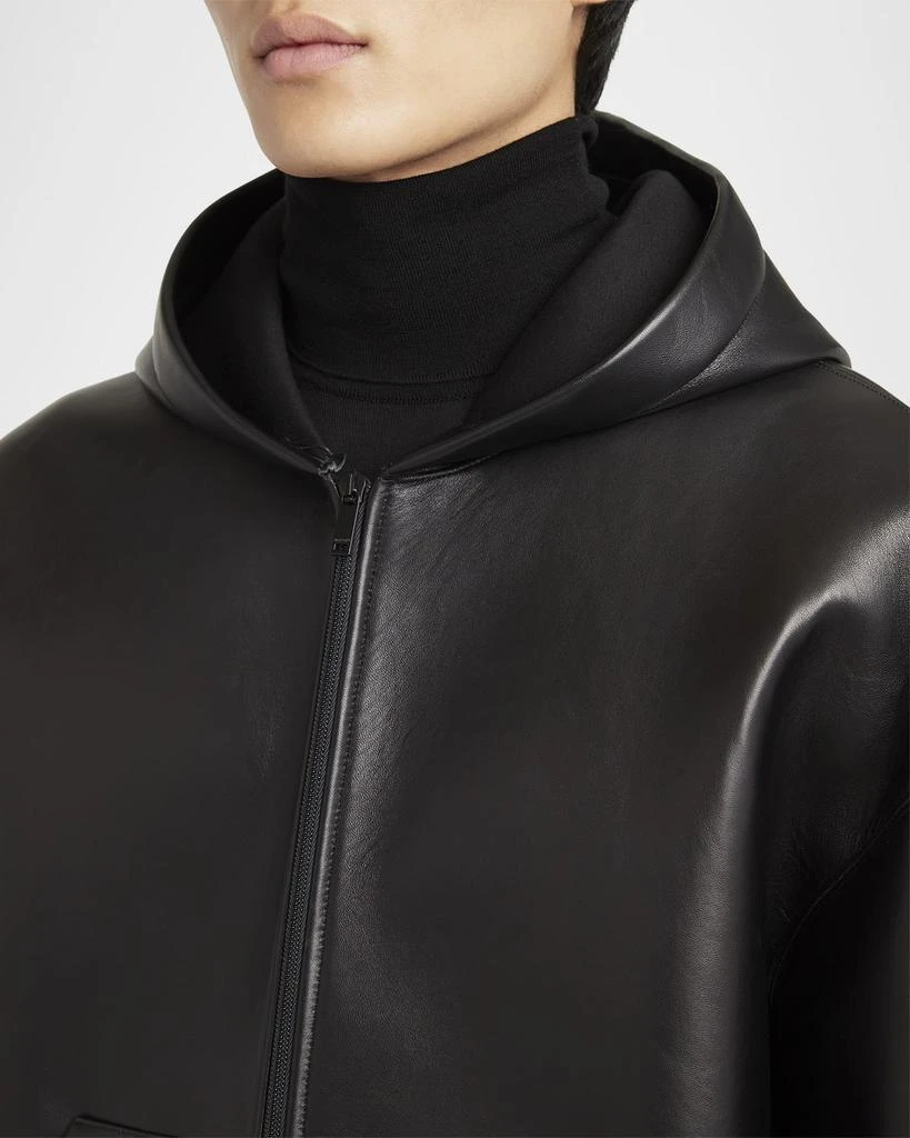 Valentino Men's Master Glove Full-Zip Leather Jacket 5