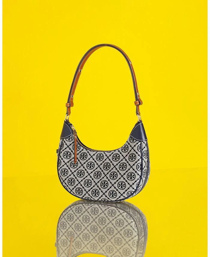 Tory Burch T Monogram Crescent Bag 4