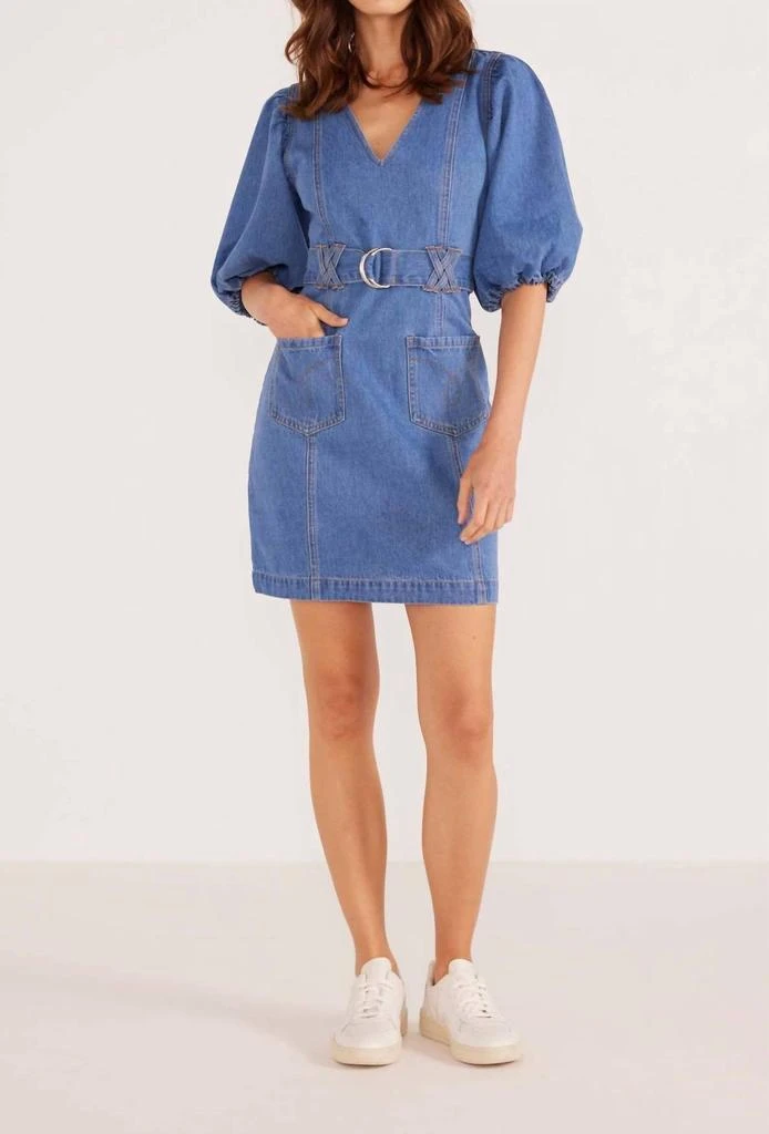 MINKPINK Minkpink - Peyton Denim Mini Dress 4