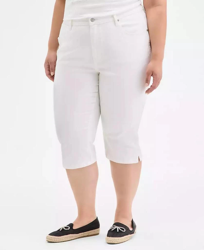On 34th Trendy Plus Size Capri Jeans, Exclusively at Macy's 3