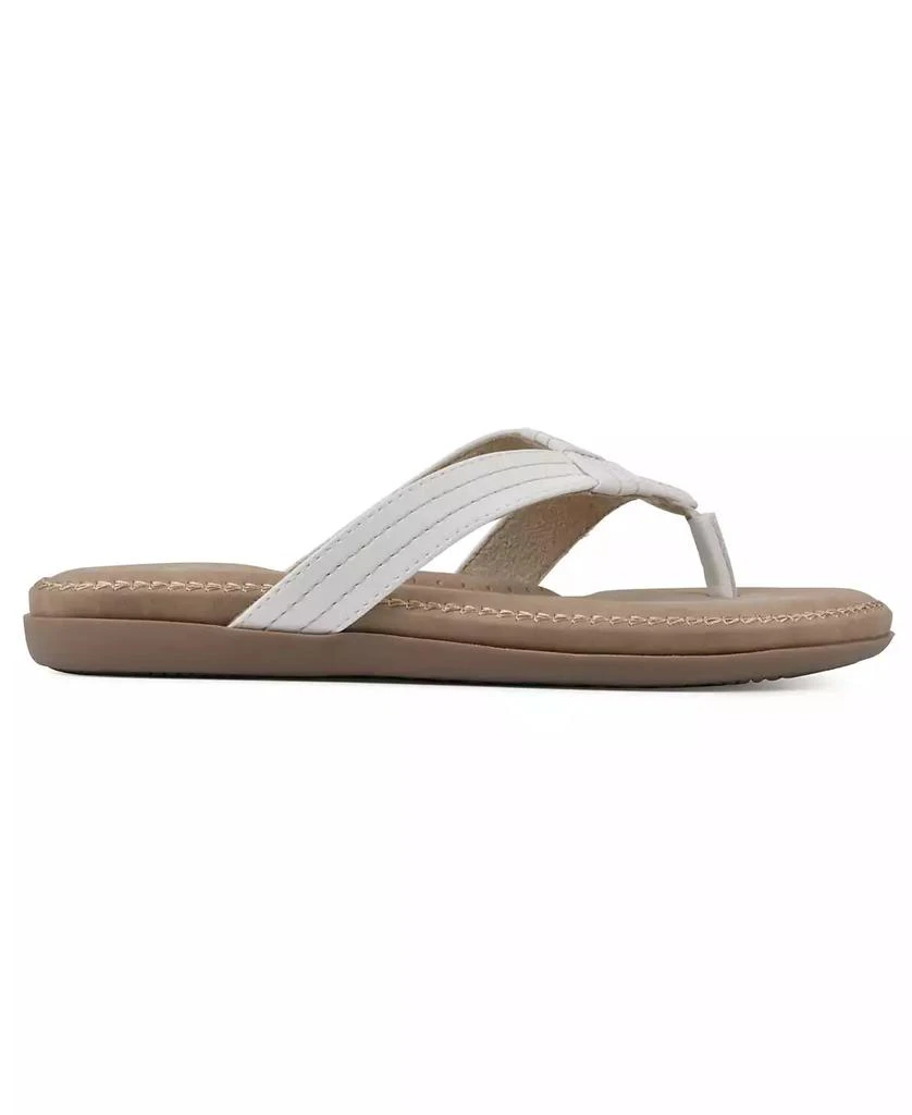 White Mountain Women's Fateful Thong Sandal 2