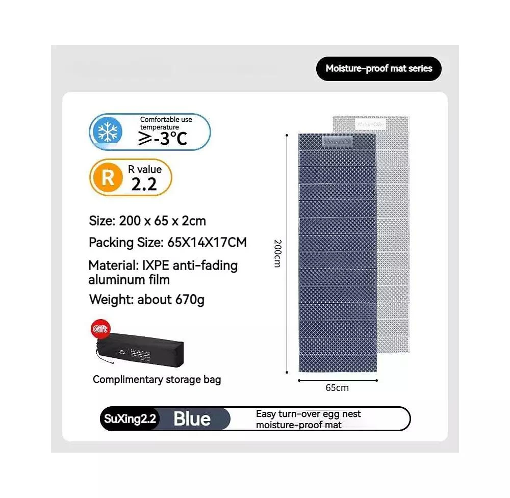 Naturehike Ultralight Sleeping Pad, Closed Cell Foam Sleeping Pad Camping, Backpacking Sleeping Mattress, Waterproof Folding Sleeping Mat 4