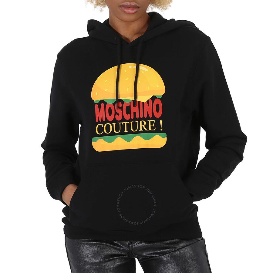 パーカー・フーディ Moschino FW24 SWEATSHIRT WITH ALL OVER LOGO (17097629 1555) Moschino Sweatshirt With All Over Logo | italist | REVERSIBLE