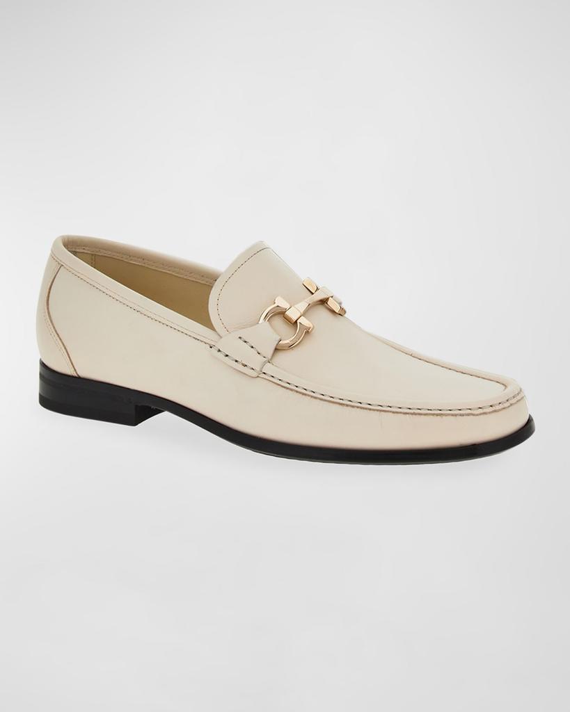 Ferragamo Men's Grandioso 2 Gancini-Bit Loafers