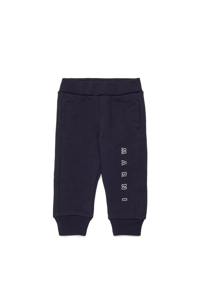 Marni Marni Kids Logo Printed Fleece Jogger Pants 1