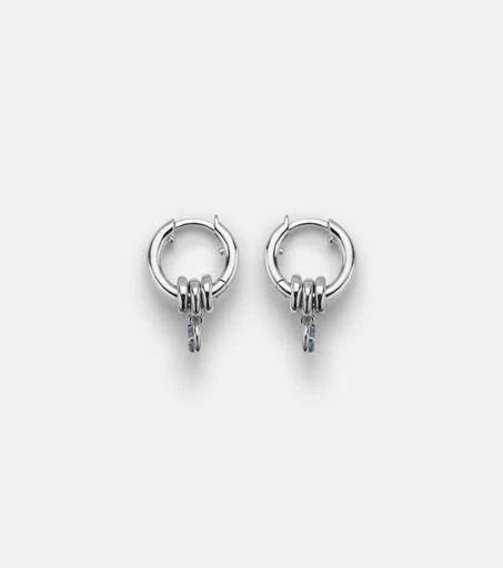 Spinelli Kilcollin Zahra Micro sterling silver earrings with sapphire 4