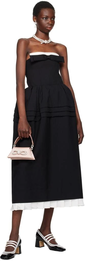 Mach & Mach Pink Double Bow Samantha Small Bag 4