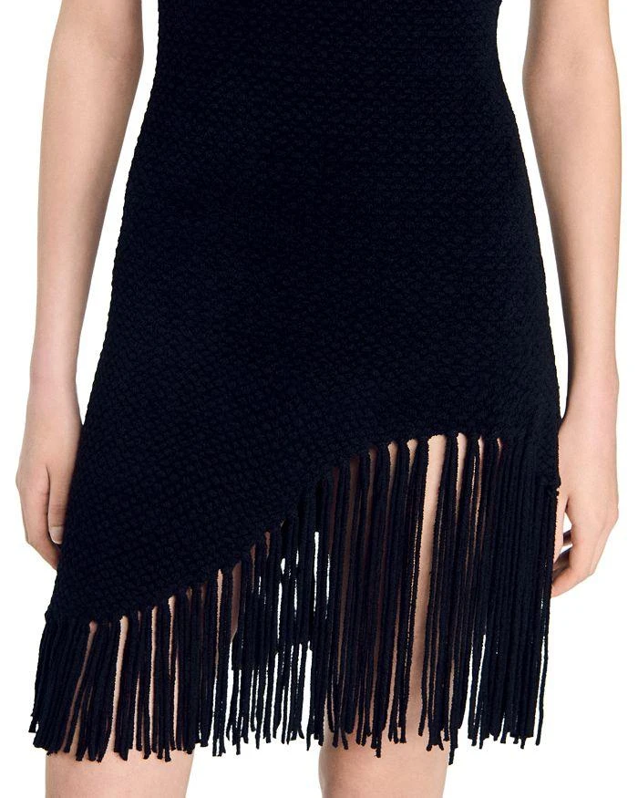 Sandro Vanessa Fringed Dress 2