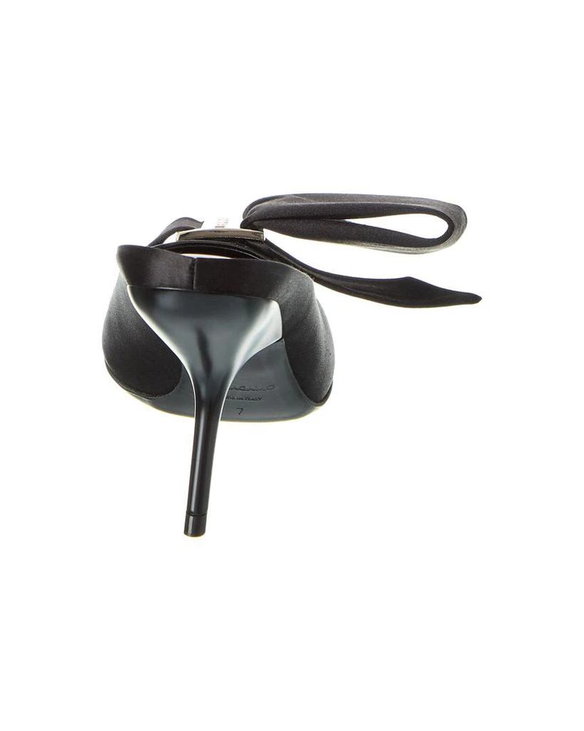 Salvatore Ferragamo Ferragamo Asymmetric Bow Satin Pump 3