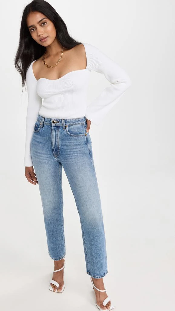 Pixie Market Chiara Bustier Knit Top 4