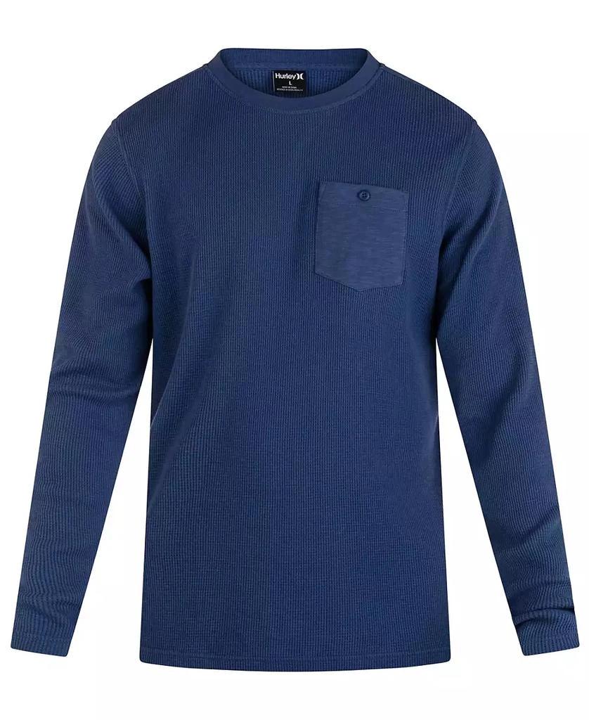 Hurley Men's Felton Thermal Crew Long Sleeve Shirt 3