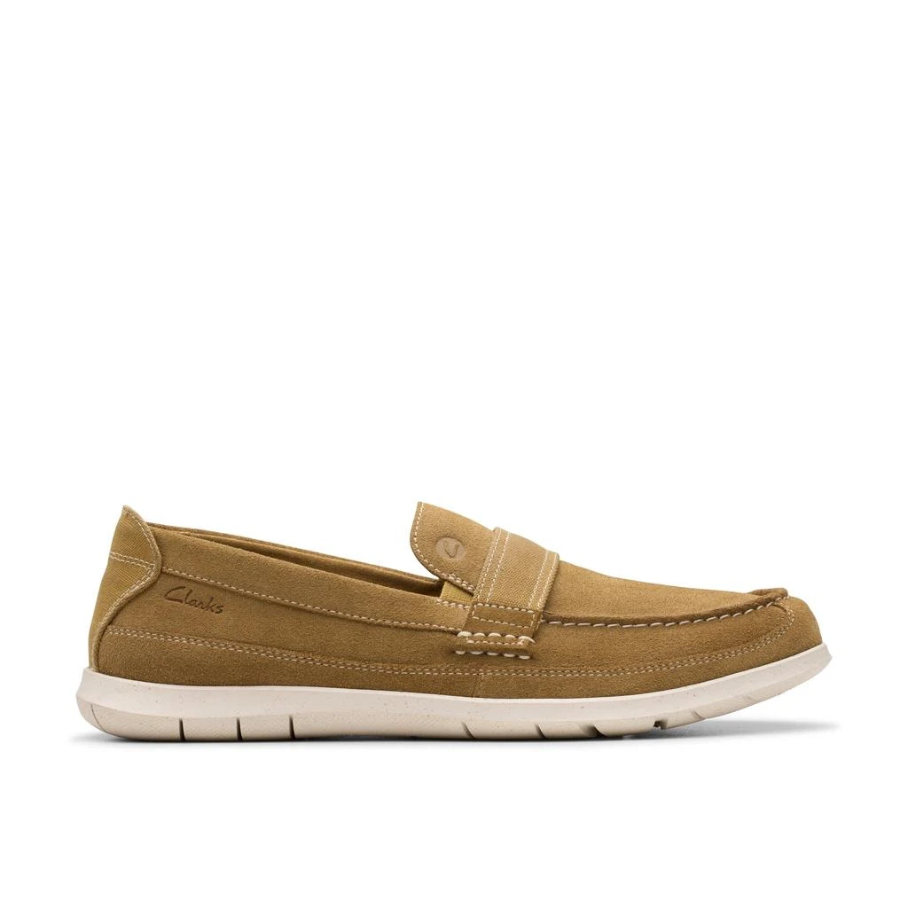 Clarks Flexway Band in Beige Suede 1