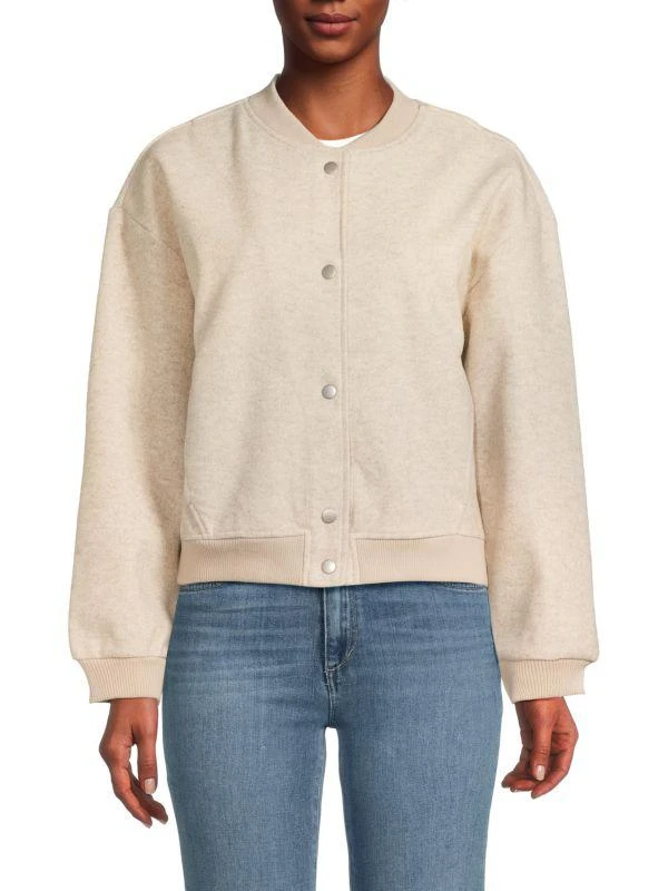 Beach Lunch Lounge Perla Dropped Shoulder Bomber Jacket 1