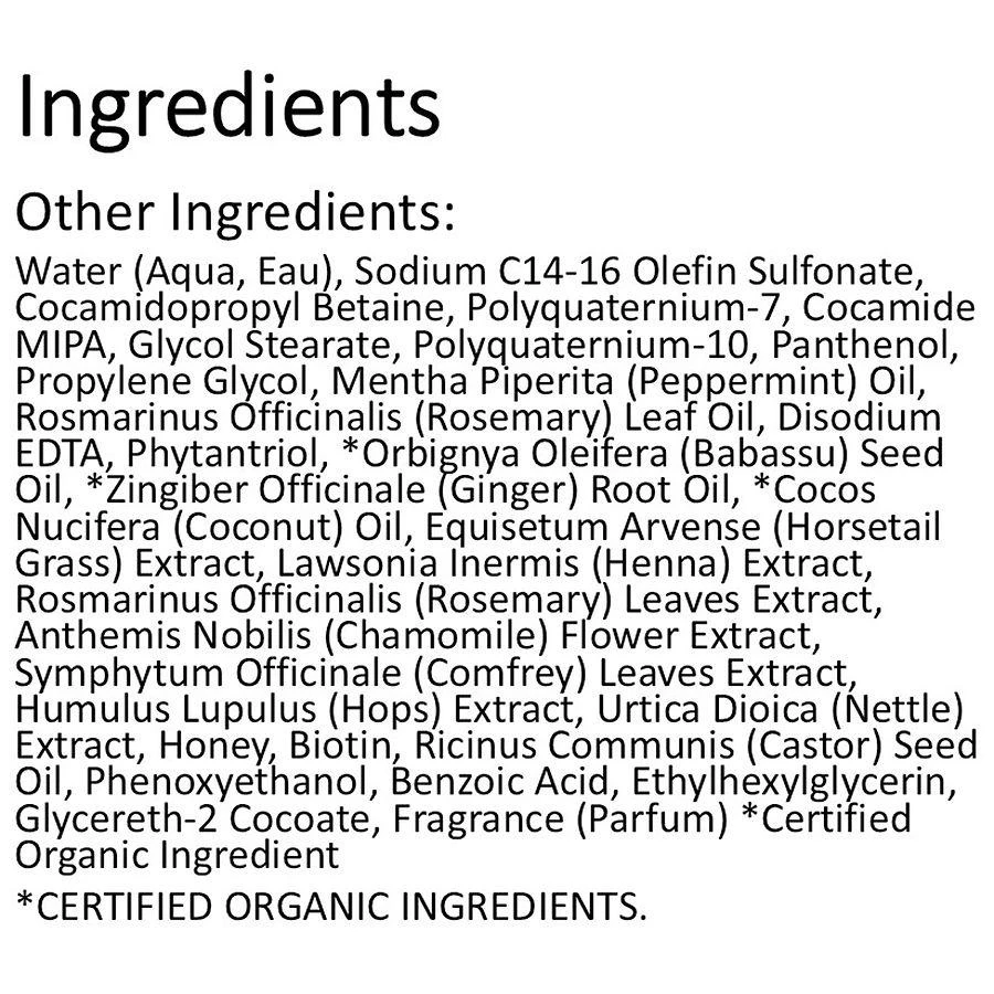 Mielle Organics Strengthening Shampoo Rosemary Mint, Rosemary Mint 7