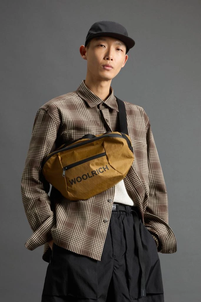 Woolrich Crossbody Bag in X-PAC by Todd Snyder - Unisex - Brown 6