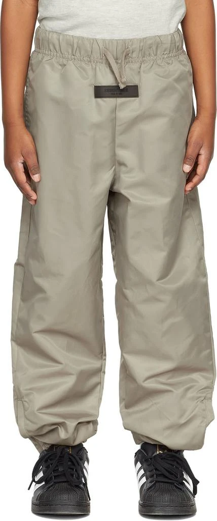 Essentials Kids Taupe Track Pants 2