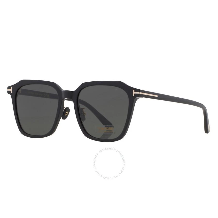 Tom Ford Grey Square Unisex Sunglasses FT0971-K 01A 54 3