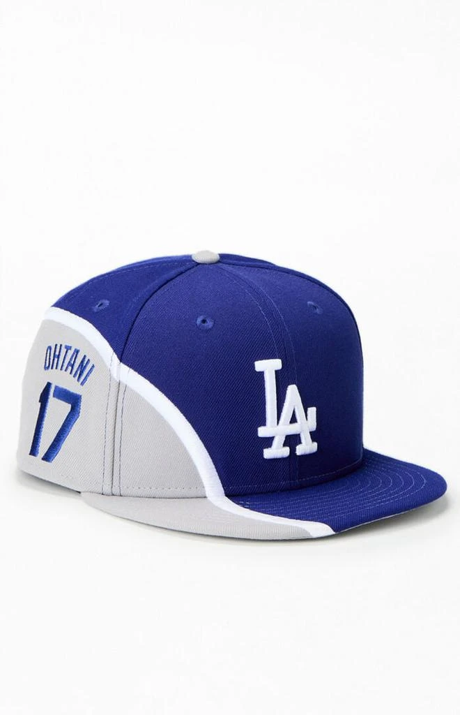 New Era LA Dodgers Ohtani 17 Side Stripe 9FIFTY Snapback Hat 1