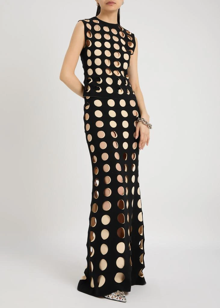 A.W.A.K.E MODE Laser-cut cut-out crepe top 4