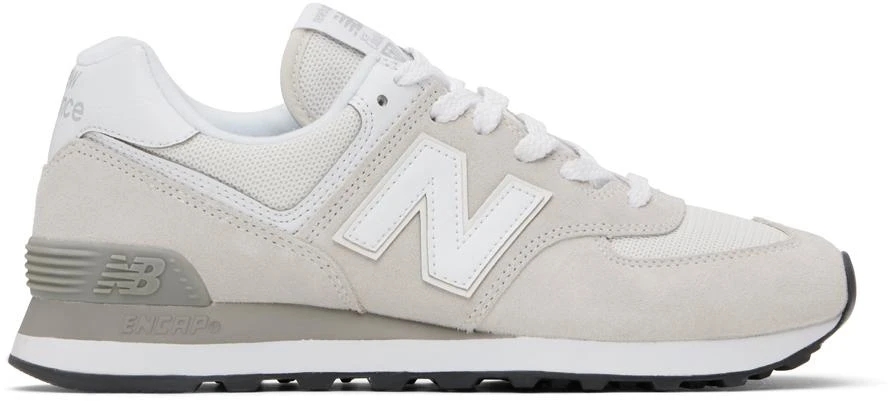 New Balance Gray 574 Core Sneakers 1