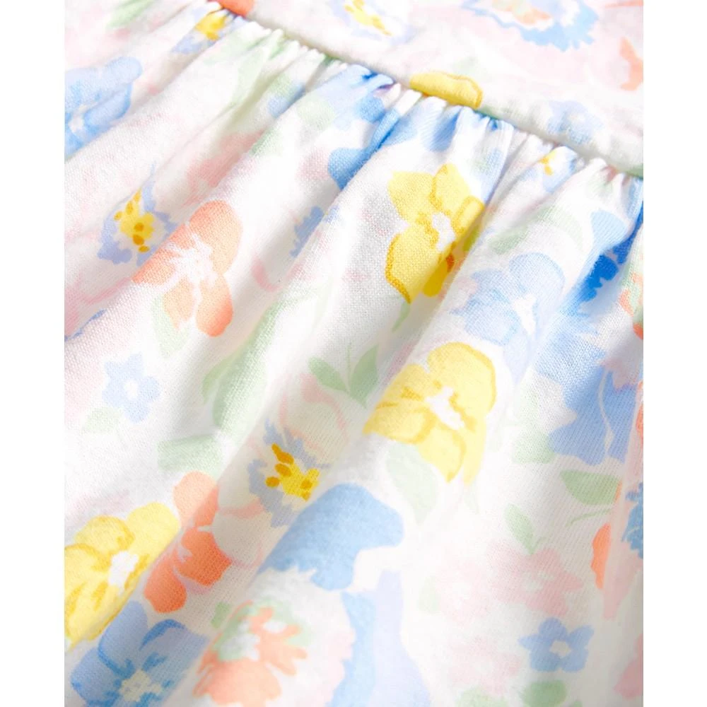 First Impressions Baby Girls Lilian Floral-Print Skirted Sunsuit, Created for Macy's 3
