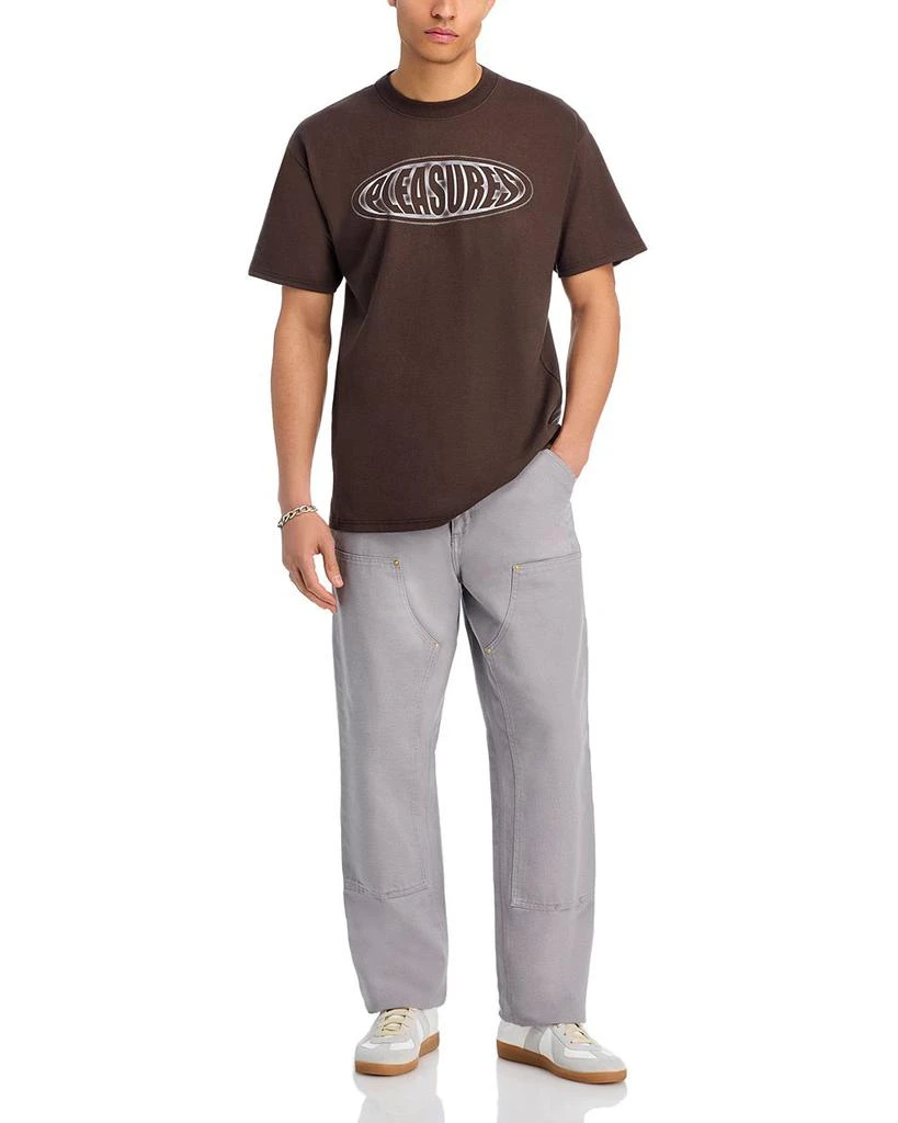 Pleasures Sandblast Graphic Logo Tee 2