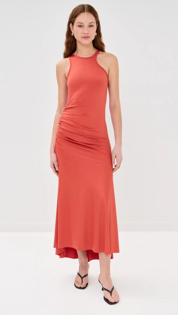 Victoria Beckham Asymmetric Tank Midi Dress 6