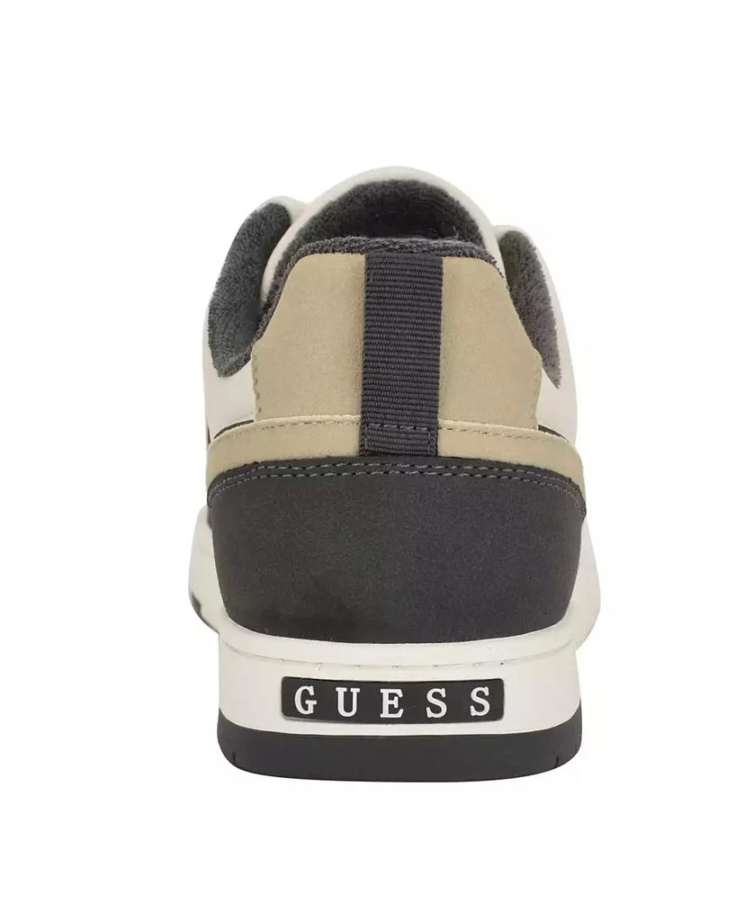 GUESS Men's Tryon Branded Lace Up Fashion Sneakers 3