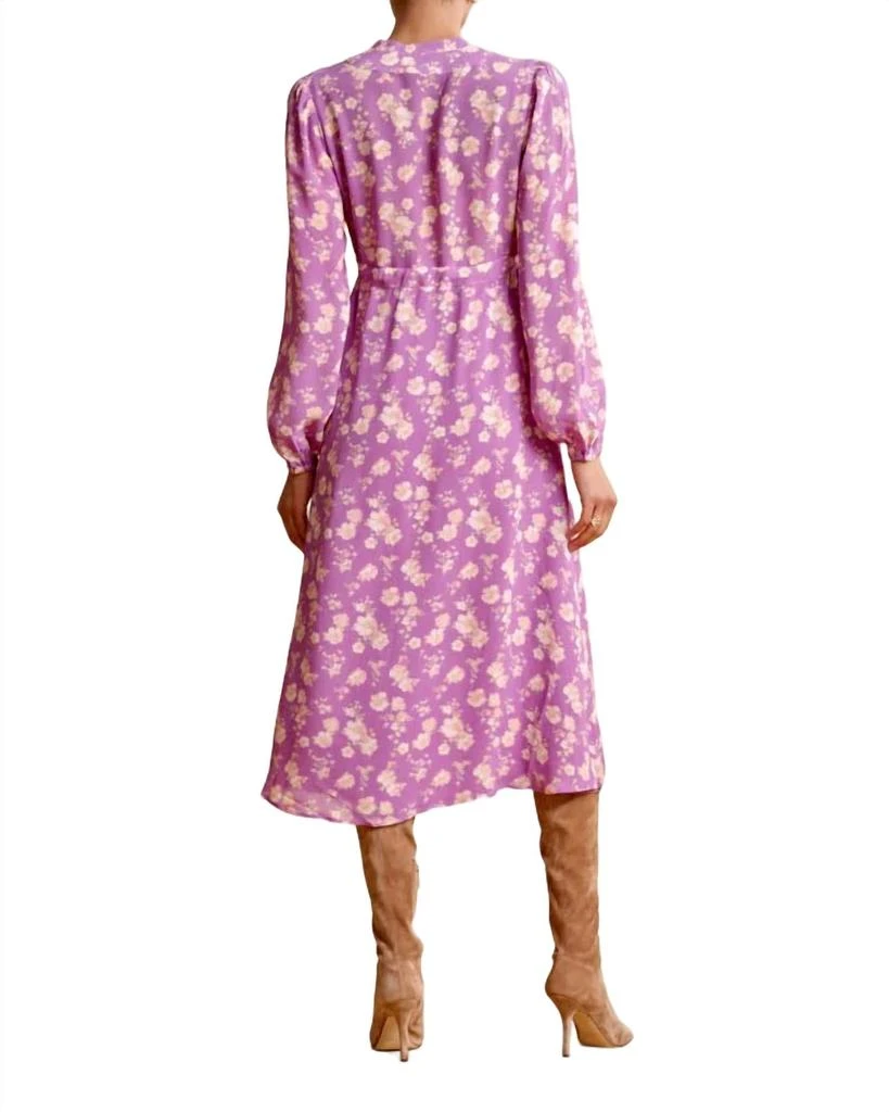 byTiMo Spring Tieband Dress In Rose Violet 2