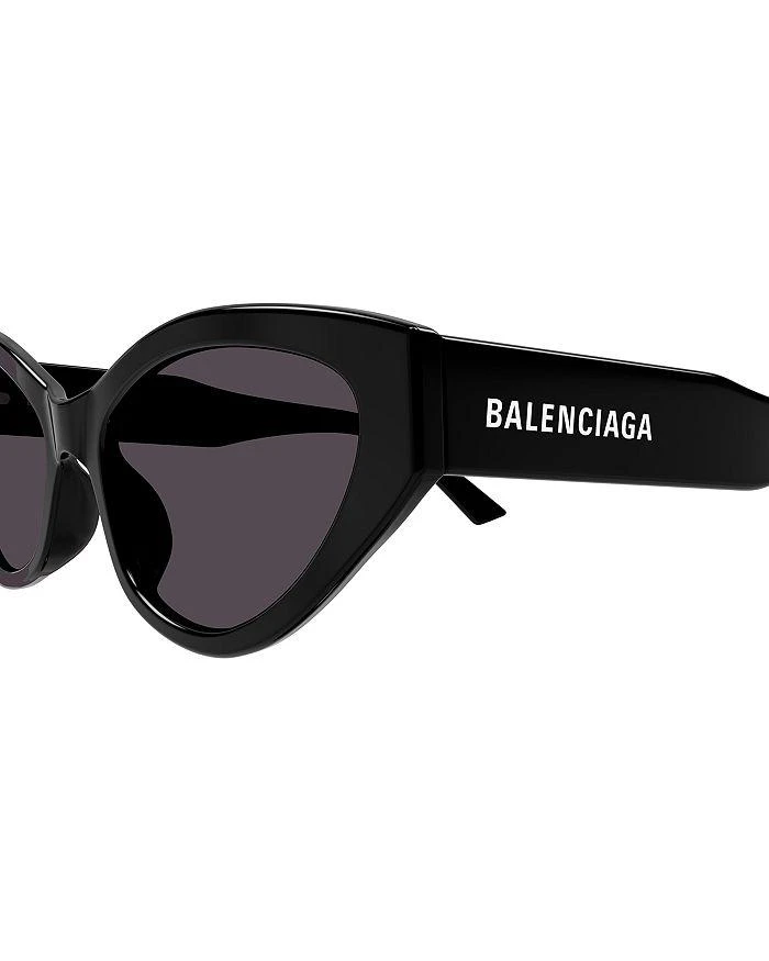 Balenciaga Flat Cat Eye Sunglasses, 57mm 3