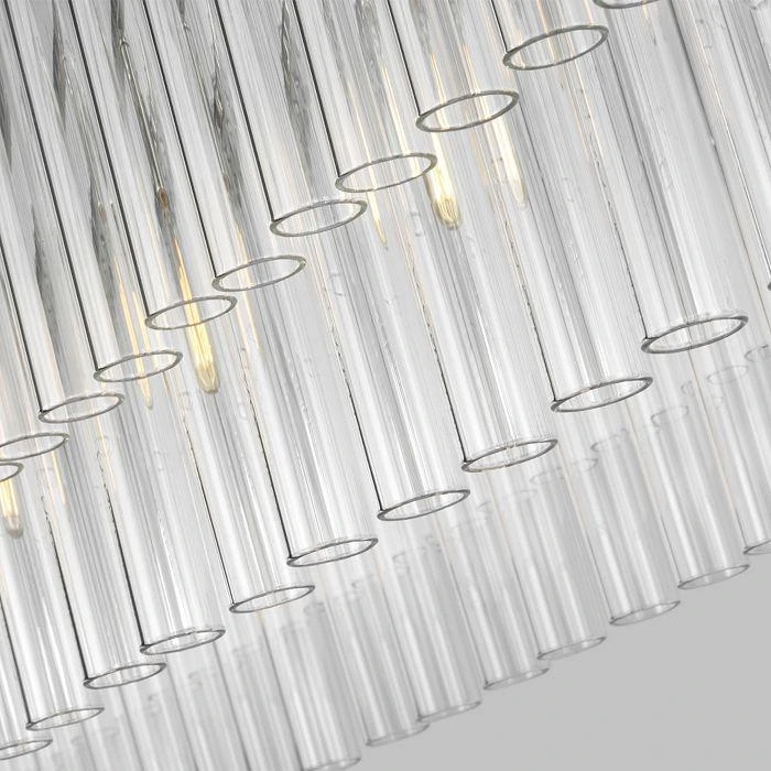 C&M by Chapman and Myers Chapman & Myers Beckett 7 Light Linear Chandelier 3