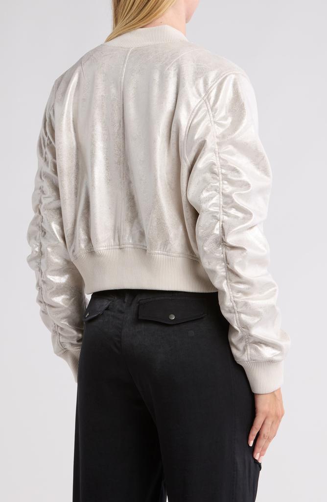 Robert Rodriguez Glossy Bomber Jacket