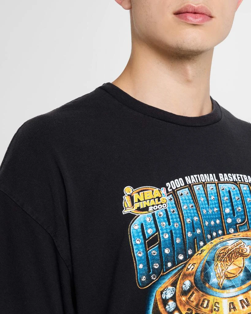 DOMREBEL Men's Los Angeles Lakers Graphic T-Shirt 5
