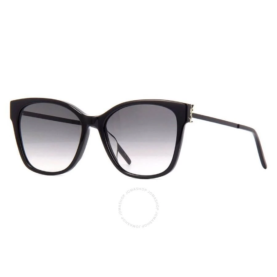 Yves Saint Laurent Grey Gradient Butterfly Ladies Sunglasses SL M48S/K 002 56 2