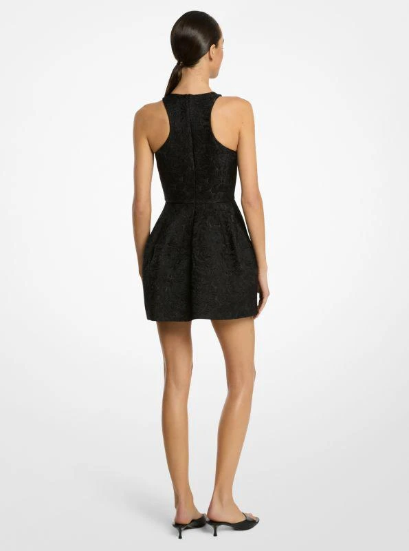 Michael Kors Floral Matelassé Racerback Bubble Dress 2