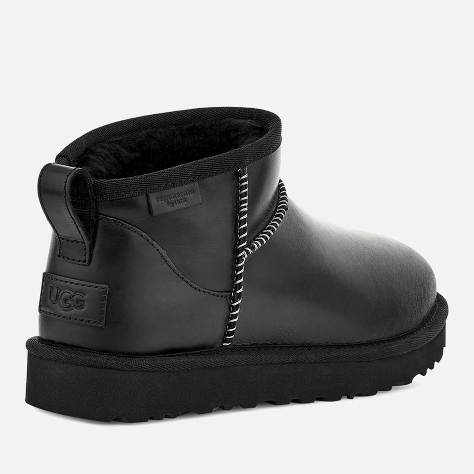 undefined UGG WOMEN'S CLASSIC ULTRA MINI LEATHER BOOTS 4