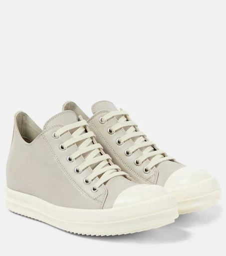 Rick Owens Leather low-top sneakers 1