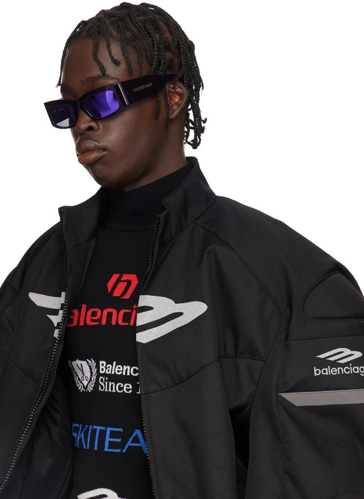 Balenciaga Purple Paper Sunglasses 4