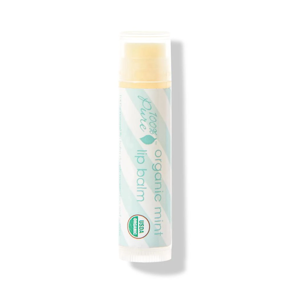 100% Pure Organic Mint Lip Balm