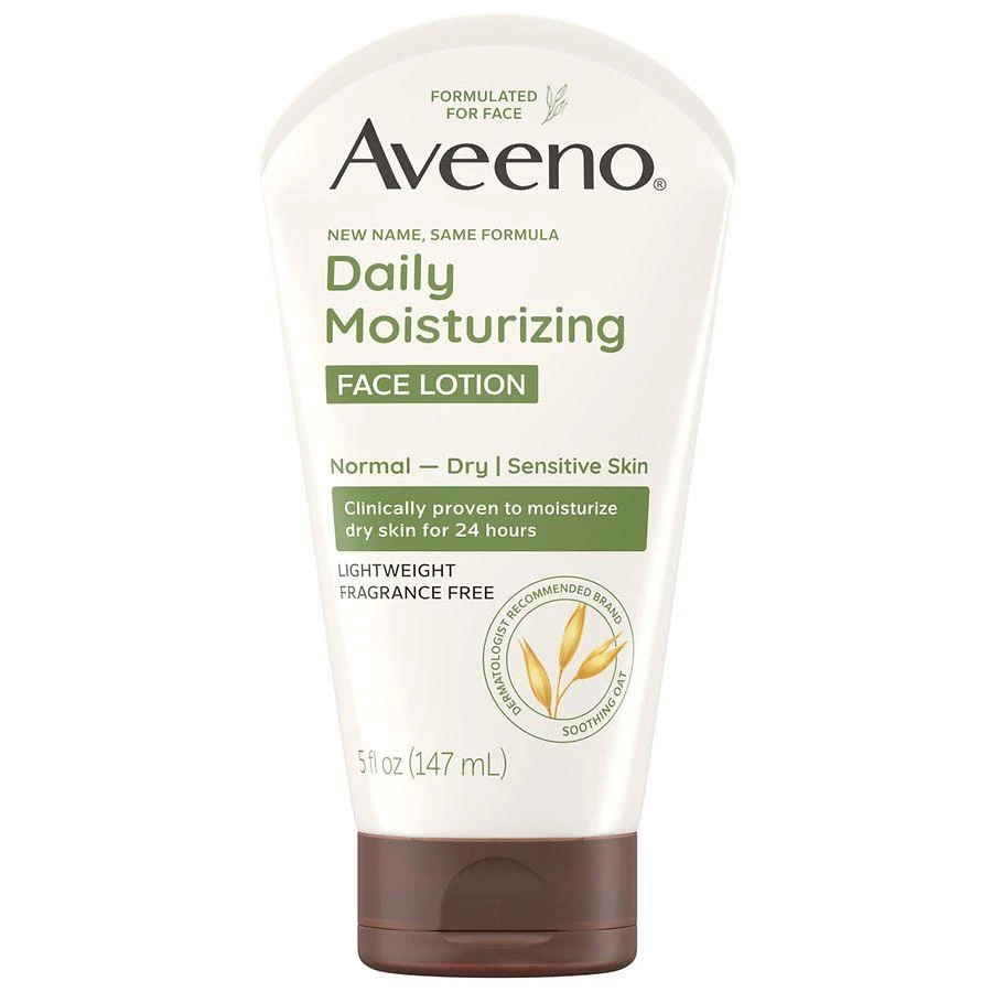 Aveeno Daily Moisturizing Face Lotion With Oat For Dry Skin 1