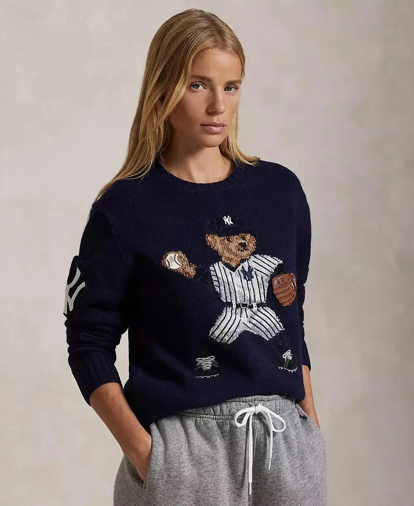 Ralph Lauren Unisex Yankees Bear Sweater 3
