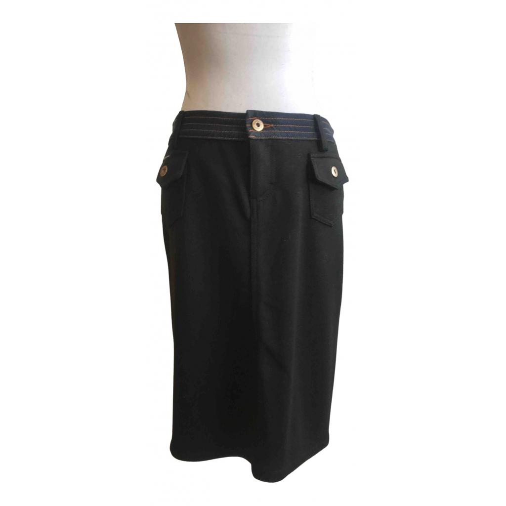 D&G D&G Wool mid-length skirt